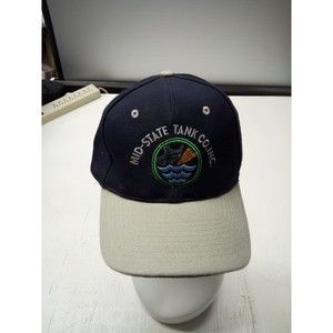 Vintage Snap-back "Mid-State Tank Co.Inc." Truckers Hat / Cap - SAN SUN Co.
